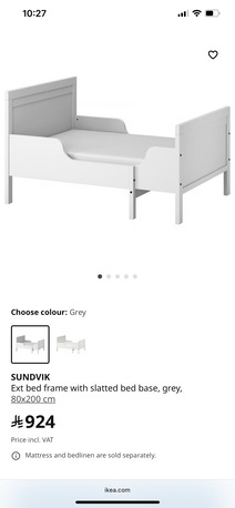 Riyadh, Furniture, SAR 300,  Extendable Bed With Matress For Sell From Ikea