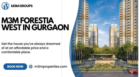 Gurgaon, Real Estate For Sale, Studio,  M3M Forestia West &ndash; Nature-Inspired Luxury Living In Gurugram