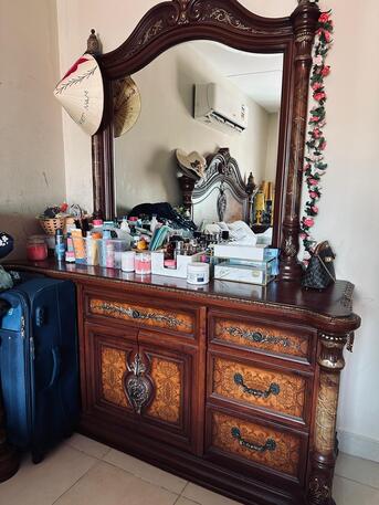 Jubail, Furniture, SAR 1,  KING SIZE BED SET Free