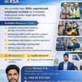 300+ Experienced Manpower Ready For Immediate Deployment In KSA