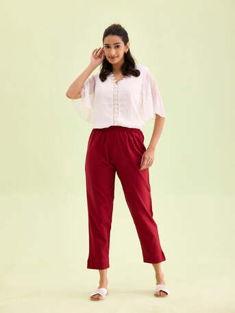 Chennai, Clothing & Accessories, INR 1049,  Buy Stylish Plus Size Pants For Women Online | Go Colors