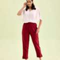 INR 1049,  Buy Stylish Plus Size Pants For Women Online | Go Colors
