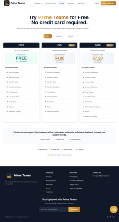 Mumbai, Software, USD 4,  Prime Teams &ndash; Project Management And Time Tracking Software