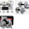 SAR 200,  Fitness Adjustable Dumbbells Chrome For Weight Training