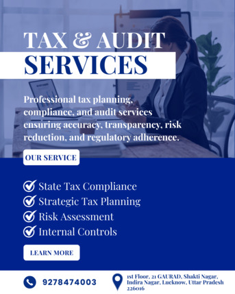 Lucknow, Accounting, Tax & Audit Services For Compliance In Lucknow