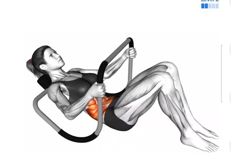 Yanbu, Household Items, SAR 1,  Abdominal Exercise -Crunch Roller- Workout Machine