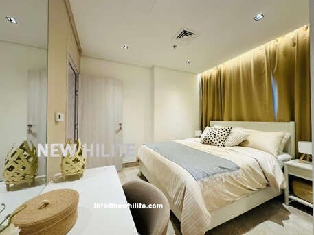 Kuwait City, Apartments/Houses, KWD 1100/month,  Studio,  Modern Furnished 3-Bedroom Duplex For Rent In Kuwait With Pool, Gym & Rooftop Lounge