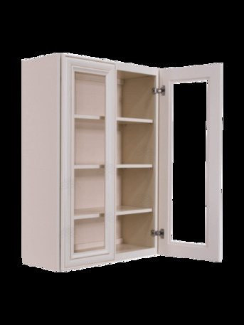 New York, Furniture, USD 617,  Westport Wall Mullion Door Cabinet &ndash; 36&prime;&prime; W X 42&prime;&prime; H X 12&prime;&prime; D (Glass Not Included)