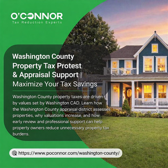 Houston, Real Estate, Washington County Property Tax Protest & Appraisal Support | Maximize Your Tax Savings