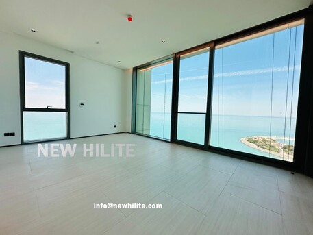 Kuwait City, Apartments/Houses, KWD 13001400/month,  Studio,  Sea View Three Bedroom Apartment For Rent In Kuwait City