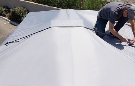 New York, Heavy Equipment, Cover For RV Roof