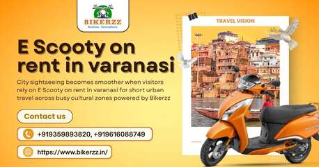 Mumbai, Travel, Urban Sightseeing Simplified By E Scooty On Rent In Varanasi