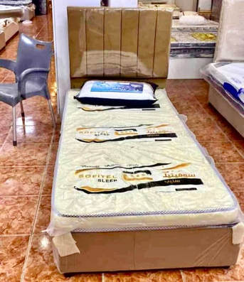 Jeddah, Furniture, SAR 2,  All Types Of Best Quality Single Bed With Mattress Available In Low Price