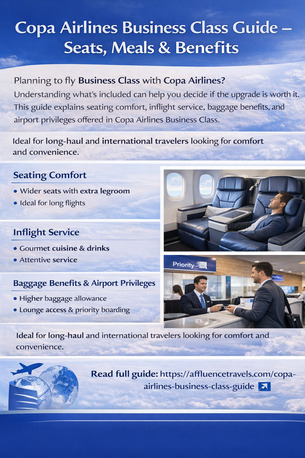 New York, Travel, Copa Airlines Business Class Guide &ndash; Seats, Meals & Benefits