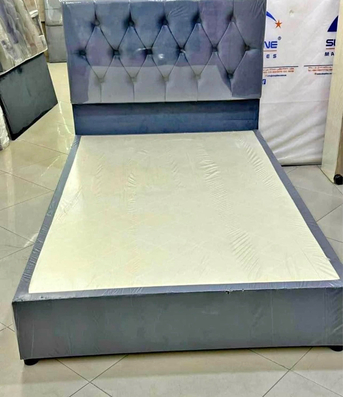 Jeddah, Furniture, SAR 1,  All Types Of Best Quality Medium Size Bed With Mattress Available In Low Price