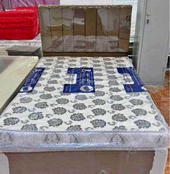 Jeddah, Furniture, SAR 1,  All Types Of Best Quality Medium Size Bed With Mattress Available In Low Price