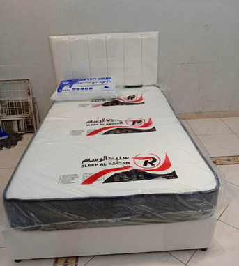 Jeddah, Furniture, SAR 1,  All Types Of Best Quality Medium Size Bed With Mattress Available In Low Price