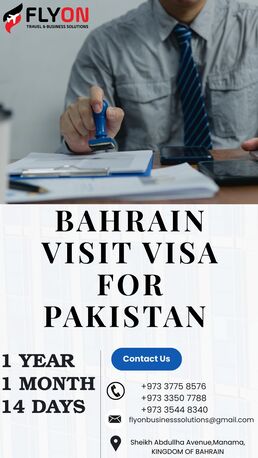 Manama, Immigration, You Need A Bahrain Visit Visa For Pakistan Nations! We Can Help You