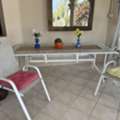 BHD 20,  Outdoor Table With 8 Chars And Cushions