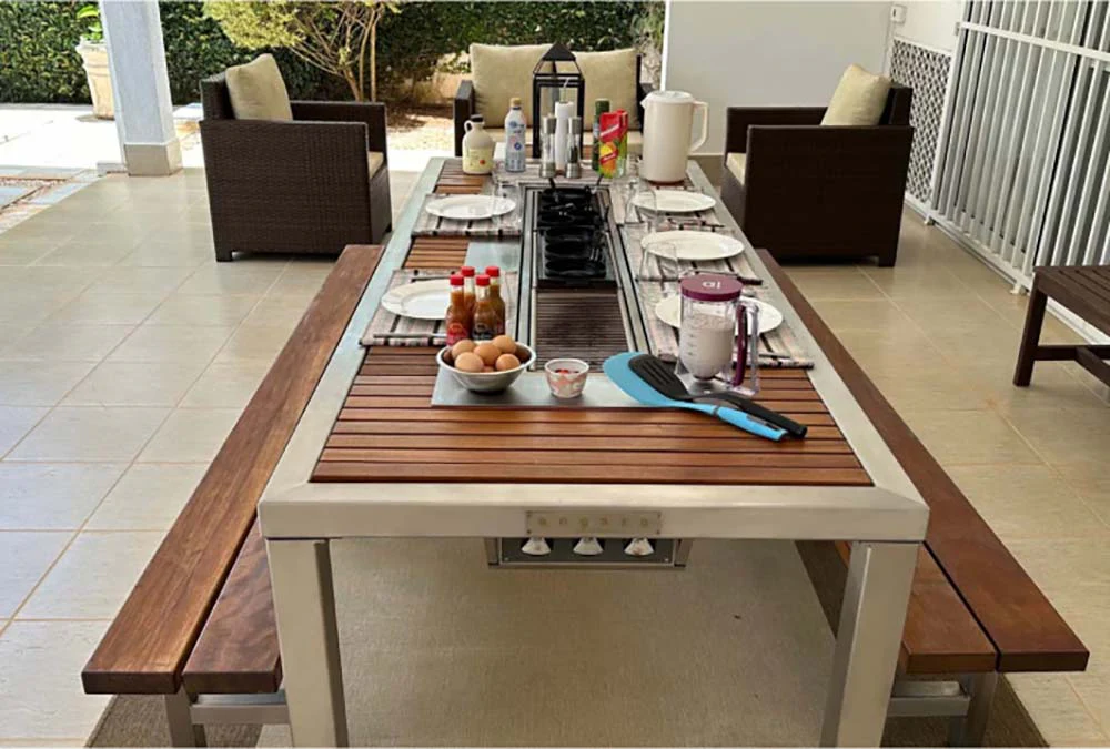 New York, Appliances, USD 18499,  Luxury BBQ Table For Elevated Outdoor Dining & Hosting &ndash; Ibbq