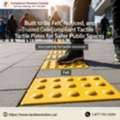 Built To Be Felt, Noticed, And Trusted: Code-Compliant Tactile Plates For Safer Public