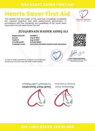 Jubail, Job Seekers, SAFETY OFFICER