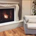 Modern Cast Concrete Fireplace Surrounds In Montreal