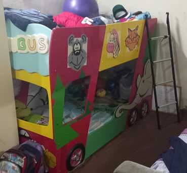 Manama, Furniture, BHD 22,  Wooden Bunk Bed For Kids