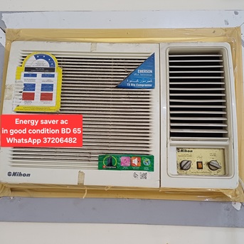 Manama, Air Conditioners, BHD 65,  ✅️ Energy Saving Ac For Sale In Good Condition With Delivery Fixingg