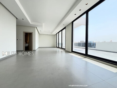 Kuwait City, Villas, KWD 720,  Spacious Roof Top Villa Floor For Rent In Abu Fatira