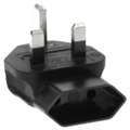 USD 6,  Angled Europe To UK Power Plug Adapter