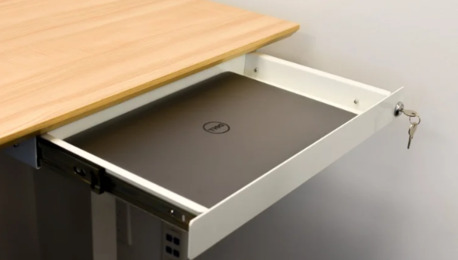 New York, Business, Slyde Essentials Laptop Drawer | Slim Under-Desk Storage