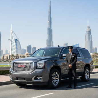 Dubai, Automotive, Spacious 7 Seater Car With Driver In Dubai For Families And Group Travel