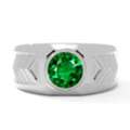 USD 24699,  Buy GIA Certified 0.96 Cts Mens Emerald Ring At GemsNY