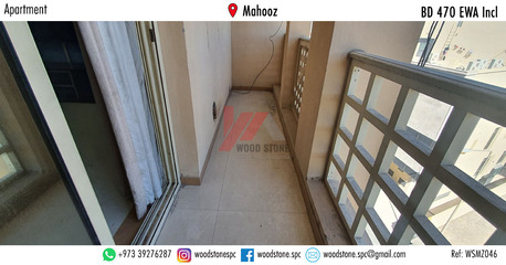 Mahooz, Apartments/Houses, BHD 470/month,  Furnished,  3 BR,  180 Sq. Meter,  Fully Furnished 3 Bedroom Apartment, Mahooz - BD 470 Incl WSMZ046