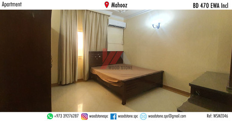 Mahooz, Apartments/Houses, BHD 470/month,  Furnished,  3 BR,  180 Sq. Meter,  Fully Furnished 3 Bedroom Apartment, Mahooz - BD 470 Incl WSMZ046