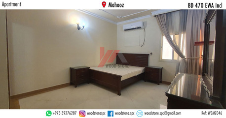 Mahooz, Apartments/Houses, BHD 470/month,  Furnished,  3 BR,  180 Sq. Meter,  Fully Furnished 3 Bedroom Apartment, Mahooz - BD 470 Incl WSMZ046