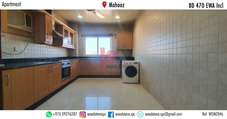 Mahooz, Apartments/Houses, BHD 470/month,  Furnished,  3 BR,  180 Sq. Meter,  Fully Furnished 3 Bedroom Apartment, Mahooz - BD 470 Incl WSMZ046