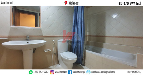 Mahooz, Apartments/Houses, BHD 470/month,  Furnished,  3 BR,  180 Sq. Meter,  Fully Furnished 3 Bedroom Apartment, Mahooz - BD 470 Incl WSMZ046