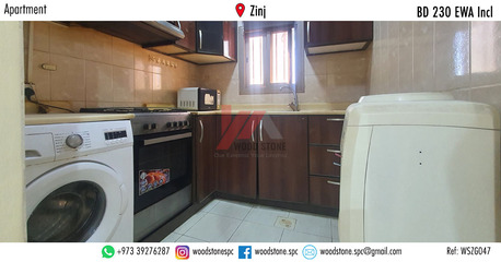 Zinj, Apartments/Houses, BHD 230/month,  Furnished,  1 BR,  70 Sq. Meter,  Fully Furnished 1 Bedroom Apartment, Zinj - BD 230 Incl WSZG047