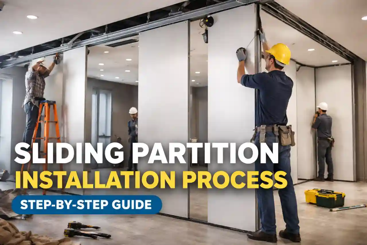 Mumbai, Industrial Machinery, Sliding Partition Installation Process &ndash; A Complete Professional Guide