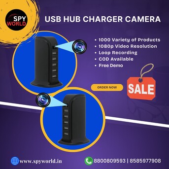 New Delhi, Electronics, INR 4000,  USB Hub Charger Spy Camera Dealer In Delhi - Best Prices 2026