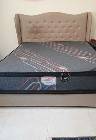 Jeddah, Furniture, SAR 500,  King Size Bed And Mattress (Premium Quality), Light Used