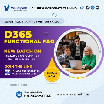 Hyderabad, Education, D365 Functional F&O Online Training &ndash; New Batch