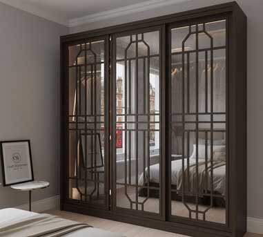 London, Legal, Custom Made Fretwork Wardrobe Doors