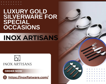New York, Household Items, USD 39,  Luxury Gold Silverware For Special Occasions | Inox Artisans