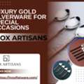 USD 39,  Luxury Gold Silverware For Special Occasions | Inox Artisans