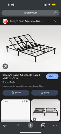 Janabiya, Furniture, BHD 80,  Adjustable Bed Base (Mattress Firm Brand)