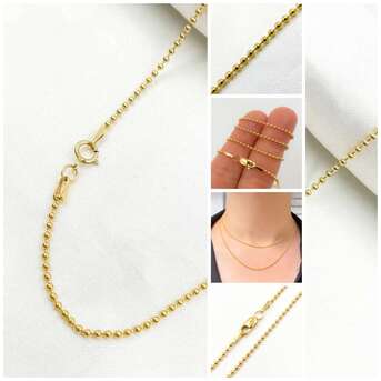 New York, Jewelry, USD 37,  Stylish Solid 14K Gold Chain Inspired Necklace Collection