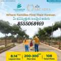 INR 22000,  209 Sq. Yard,  Arcadia &ndash; HMDA & RERA Approved Premium Villa Plots